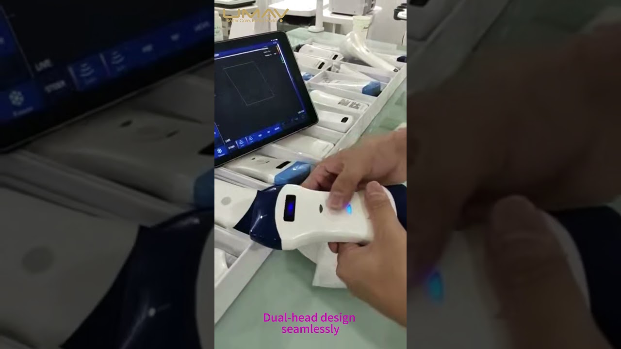 3-in-1 Portable Color Doppler Ultrasound Scanner | Phased Array + Linear + Convex Probes
