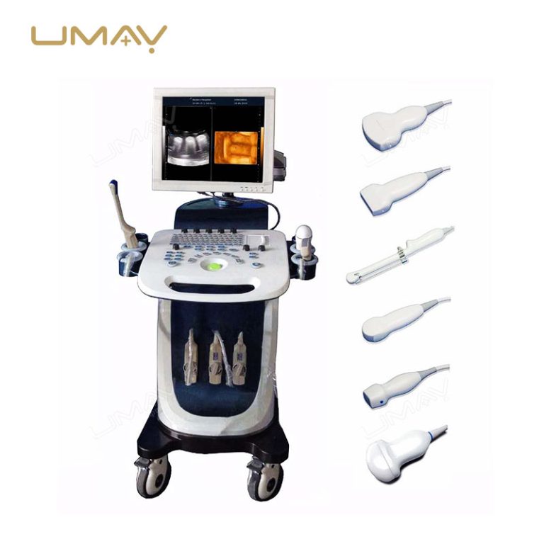 3D 4D Full Digital Trolley Doppler Ultrasound Scanner - CE Approved