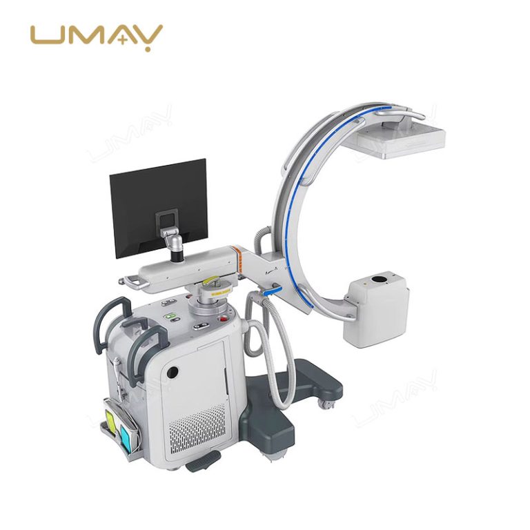 High-Frequency 5kW C-Arm X-ray Machine with Touch LCD for Mobile Digital Imaging-8