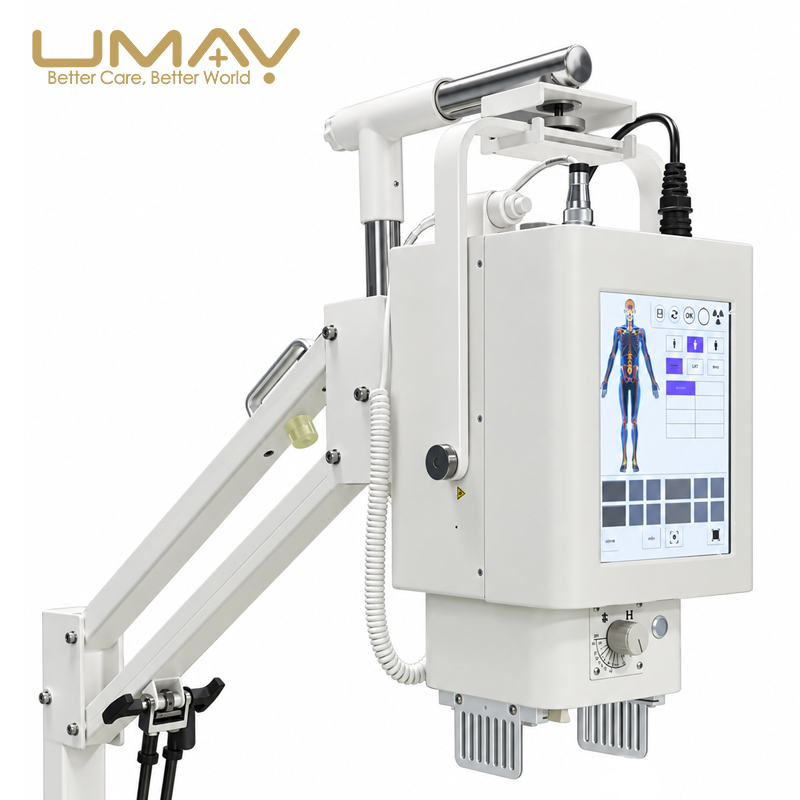 UMDRXY005 5.6kW portable X-ray head with integrated touchscreen control