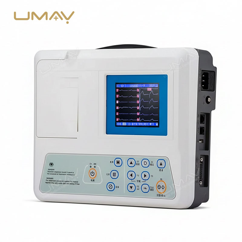 Electrocardiograph Machine 3-channel with Real-Time ECG Display and Easy Operation