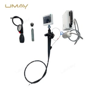 Flexible Vet Fiber Endoscope Video Pharyngoscope for Dogs Cats Horses and Cattle-3