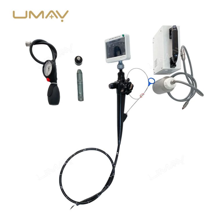 Flexible Vet Fiber Endoscope Video Pharyngoscope for Dogs Cats Horses and Cattle-3