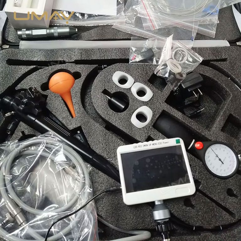 Flexible Vet Fiber Endoscope Video Pharyngoscope for Dogs Cats Horses and Cattle-4