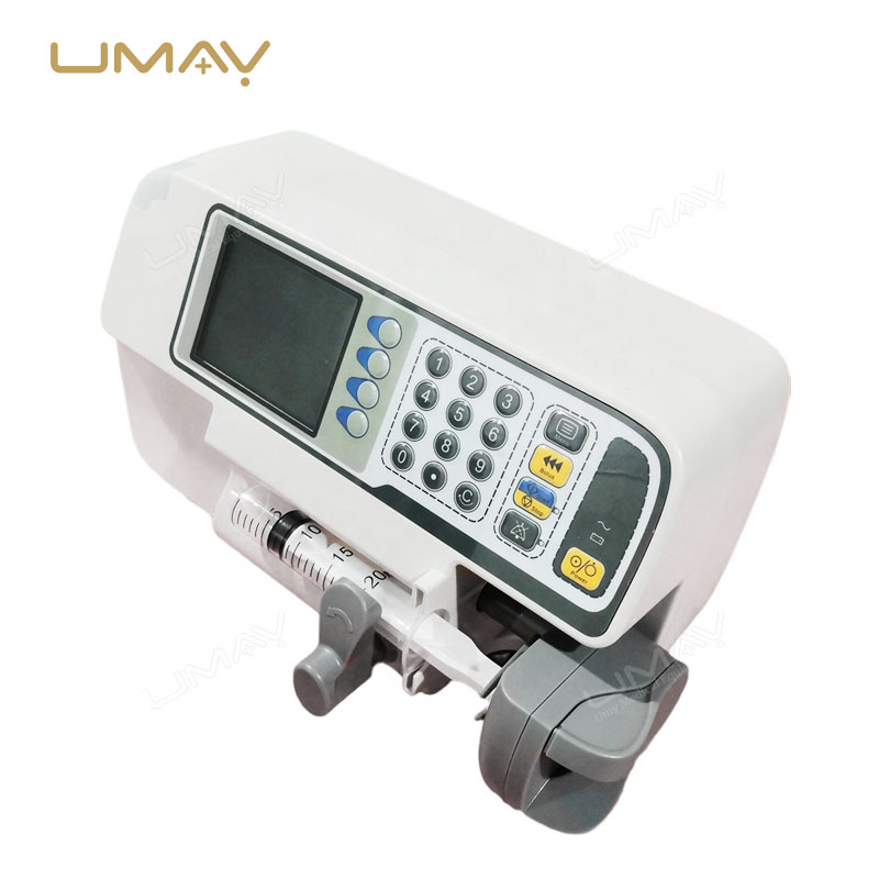 Veterinary Digital Single Syringe Pump Auto Bolus System with Calibration