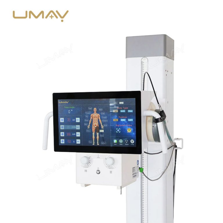 High Frequency 32kW Stationary Medical DR X-ray System for Hospital Imaging-5
