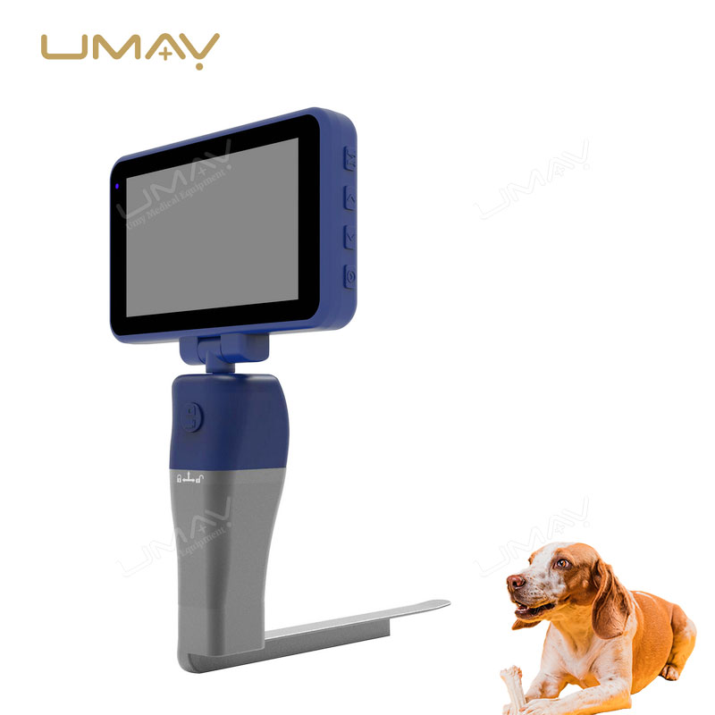 Video Laryngoscope with Reusable Blade and 4-Inch Touch Screen for Pet Airway Management