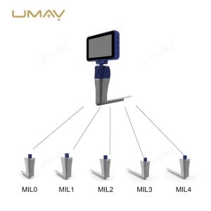 Video Laryngoscope with Reusable Blade and 4-Inch Touch Screen for Pet Airway Management-6