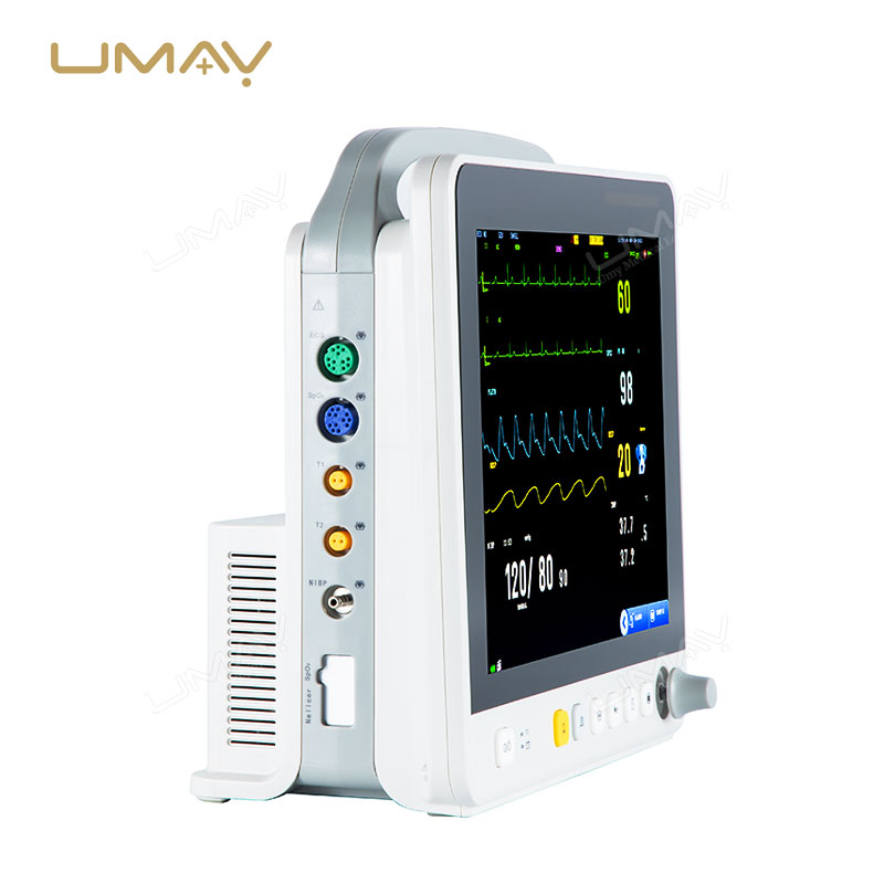 12.1 Inch Multi Parameter Veterinary Patient Monitor for Home and Clinical Animal Health Monitoring