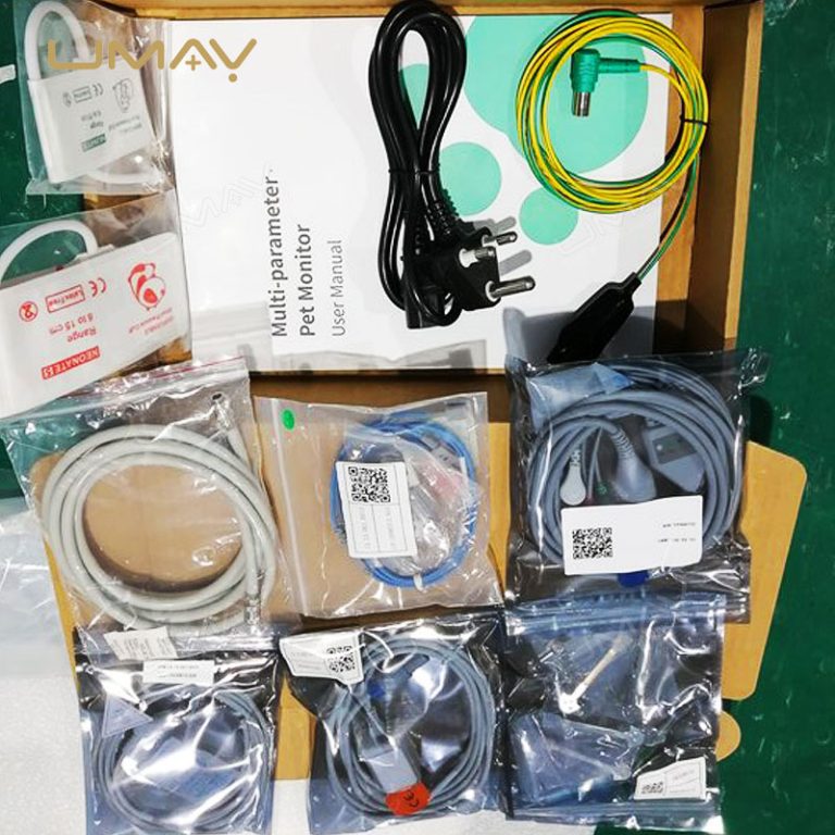 Veterinary Multi Parameter Blood Pressure Monitor for Dogs and Cats-5
