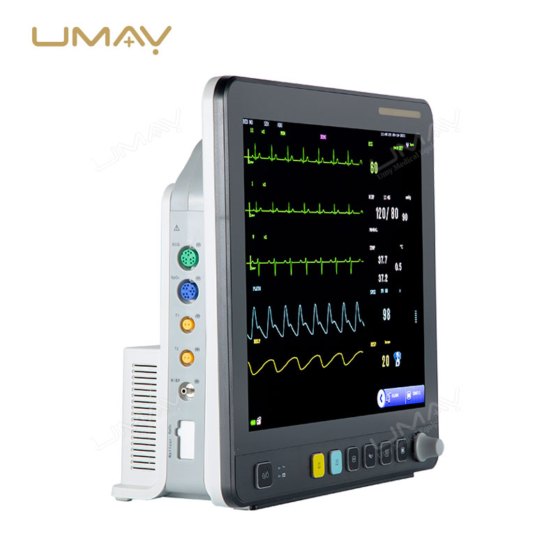 Veterinary Patient Monitor with Capnography and Built in Printer for Dogs and Cats