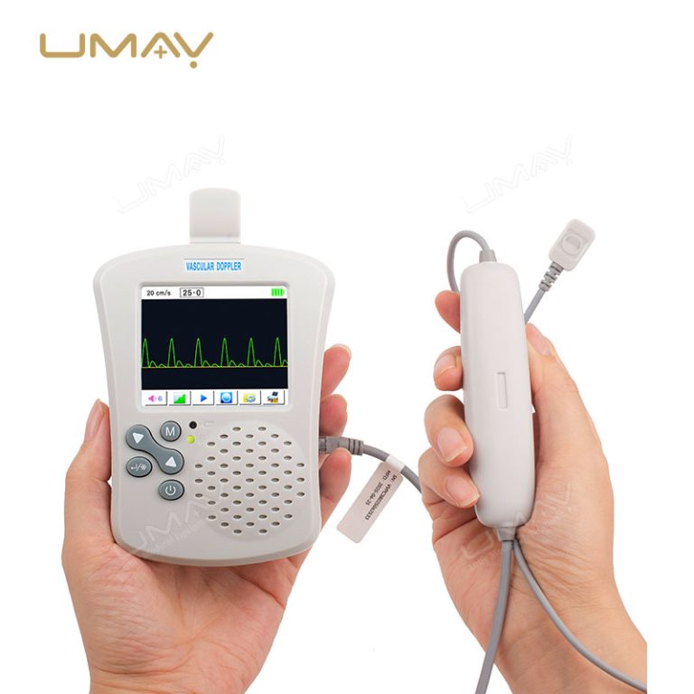 Handheld Vascular Doppler 8MHz Pocket Device for Blood Flow Analysis-2