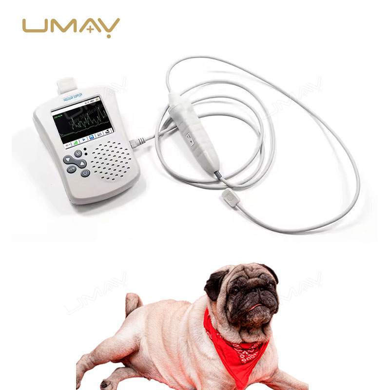 Handheld Vascular Doppler 8MHz Pocket Device for Blood Flow Analysis