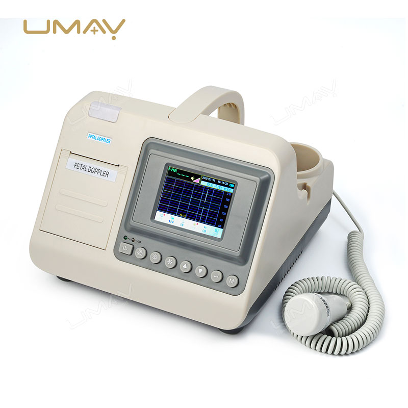 8 Series Ultrasonic Fetal Doppler for Fetal Heart Monitoring in Hospitals and Home Care