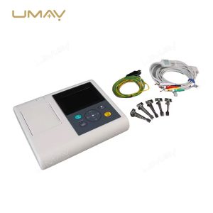 Affordable 3 Channel ECG Machine with 5-inch Display for Clinical Efficiency-3