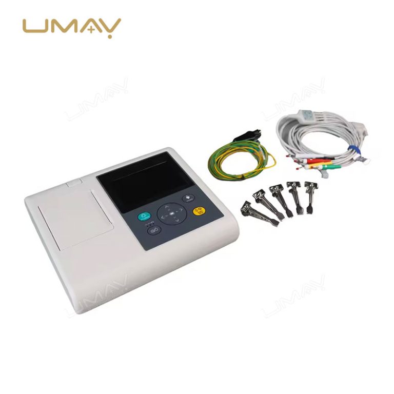 Affordable 3 Channel ECG Machine with 5-inch Display for Clinical Efficiency-3