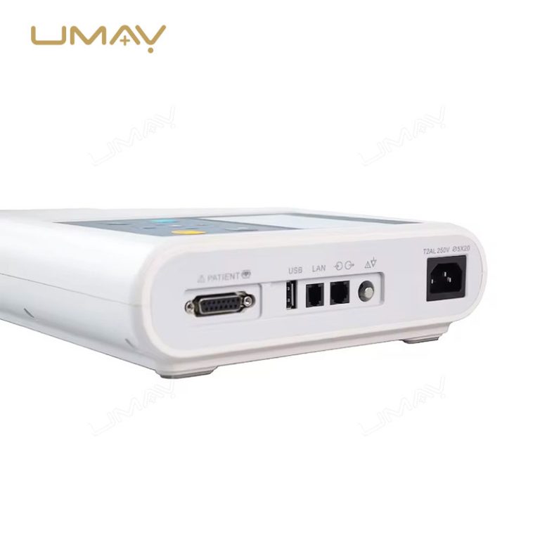 Affordable 3 Channel ECG Machine with 5-inch Display for Clinical Efficiency-4