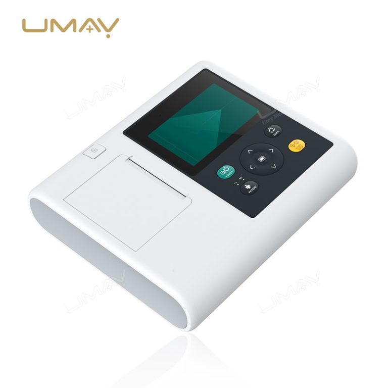 Affordable 3 Channel ECG Machine with 5-inch Display for Clinical Efficiency