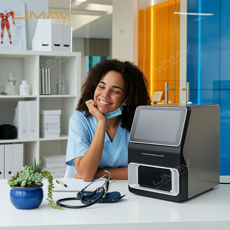 Automatic AI 5-Diff Hematology Analyzer with Real-Time Morphological Blood Analysis