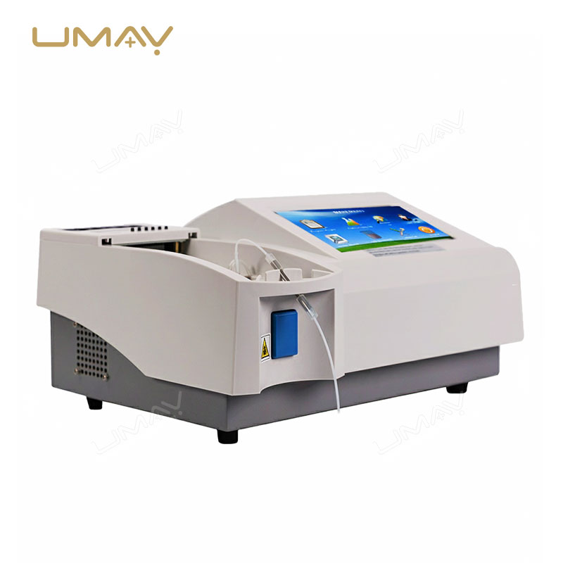Clinical Chemistry Analyzer with Multi Wavelength Detection and Touch Screen Control
