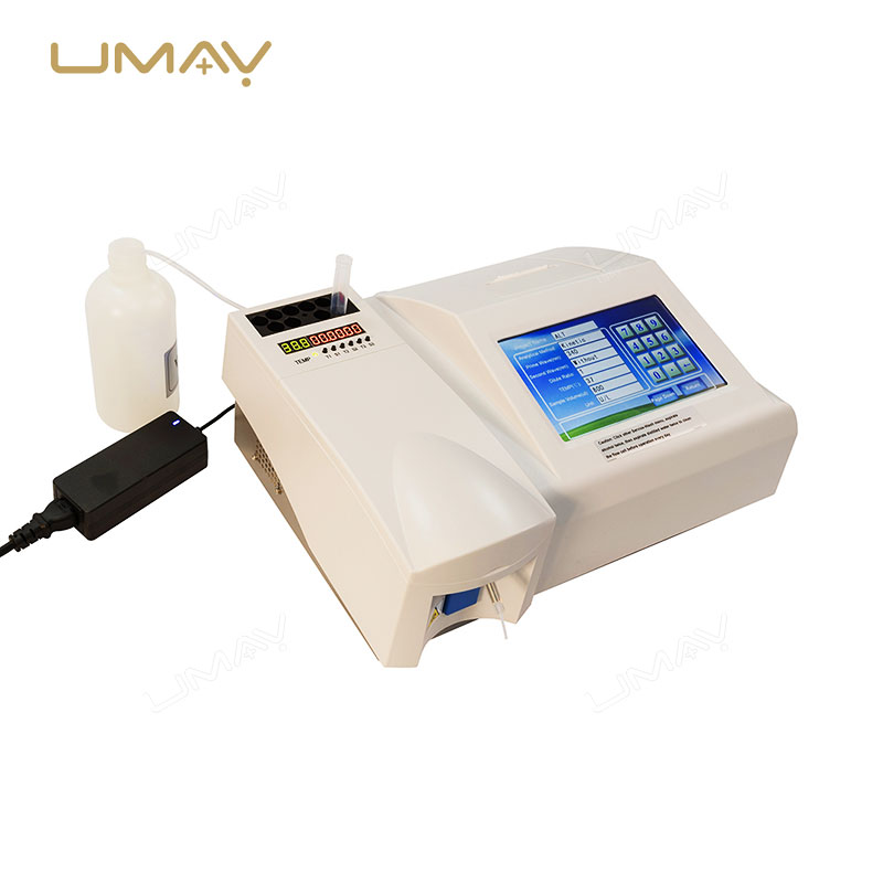Clinical Chemistry Analyzer with Multi Wavelength Detection and Touch Screen Control