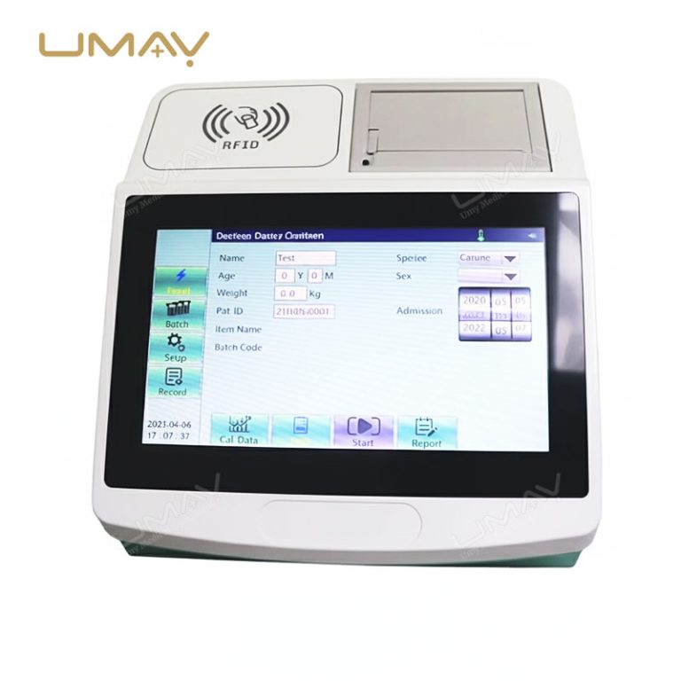 Quantitative Veterinary Immunofluorescence Analyzer with Rapid Multi Item Detection