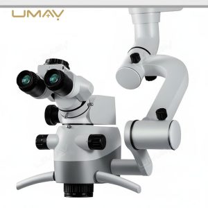 Digital Dental Operating Microscope with Trolley for Portable Dental Surgery
