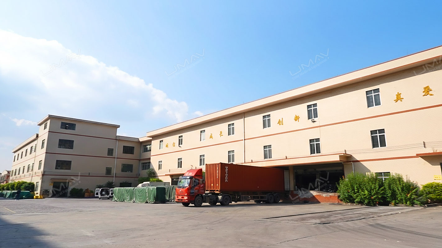 UMY Medical export packing and shipment preparation