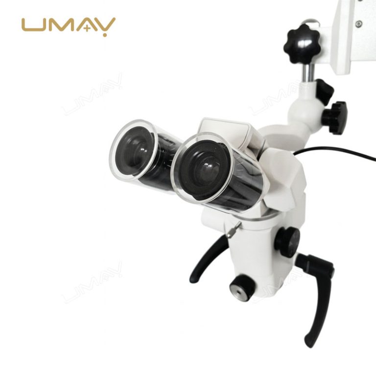 Floor Standing Surgical Microscope With 5 Step Magnification Variable ...
