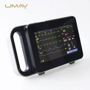 Handheld Multi Parameter Patient Monitor With 7 Inch Display ECG NIBP SpO2 for Hospital Use