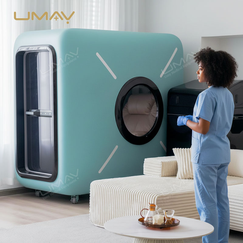 Aviation-Grade Carbon Fiber Micro Pressure Hyperbaric Oxygen Chamber with ARM Smart Control