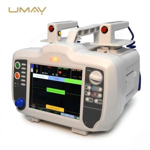 Biphasic Defibrillator Monitor With Voice Prompts ECG and AED Mode
