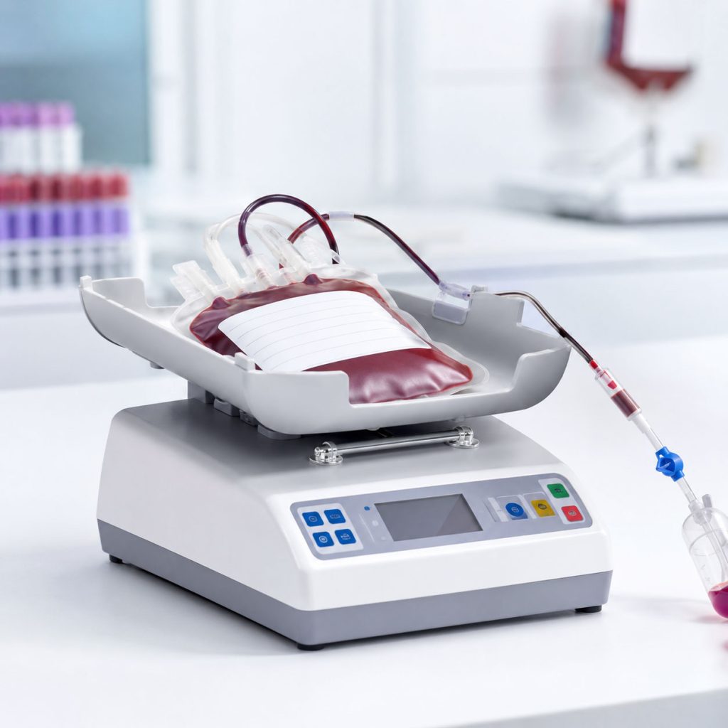 Donor-Blood-Collection-and-Anticoagulant-Mixing