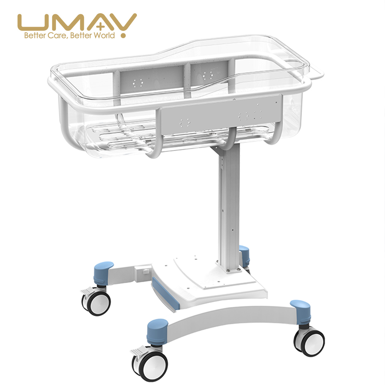 U Adjustable Infant Bassinet for Hospital Newborn Transport