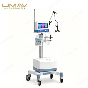 Neonatal & Pediatric CPAP + HFNC systemfor clinical settings, including transport