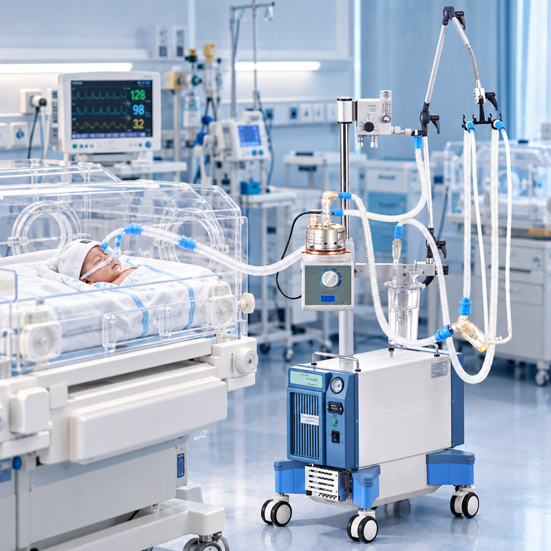 Bubble CPAP System UMH-ADI for Neonatal and Pediatric Respiratory Support - Image 3