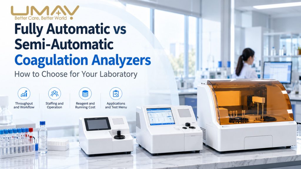 UMY Medical Fully Automatic vs Semi-Automatic Coagulation Analyzers in Clinical Laboratory