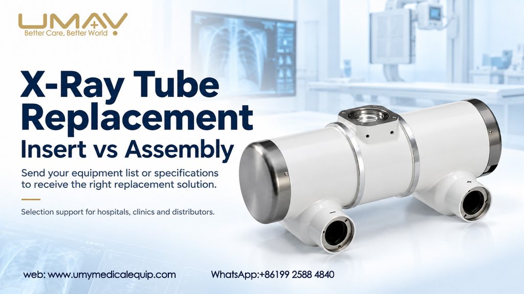 Rotating anode X-ray tube assembly for medical DR systems – X-ray tube replacement guide by UMY Medical
